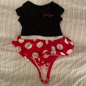 Authentic disney minnie mouse onesie